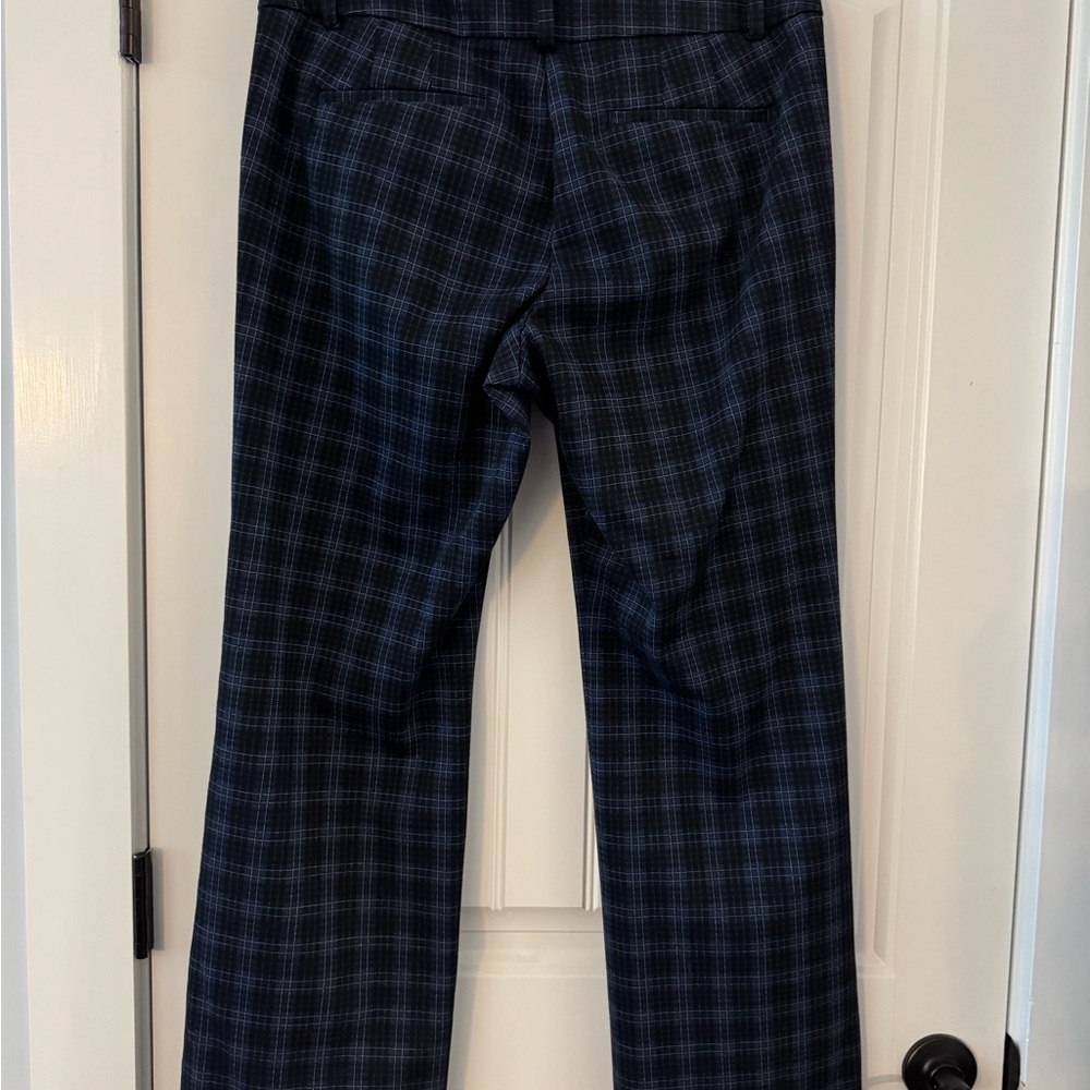 Ann Taylor Plaid Pants (size 10)